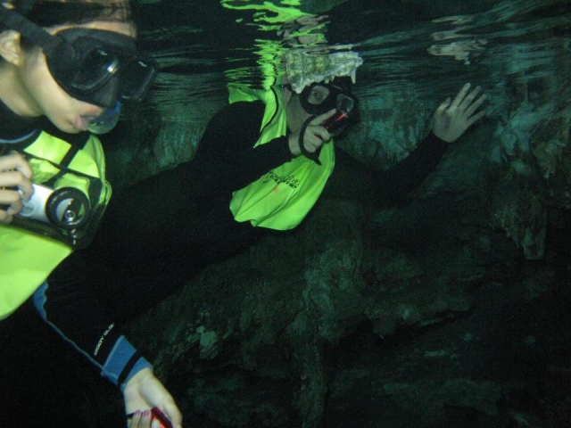 Snorkel en cenotes